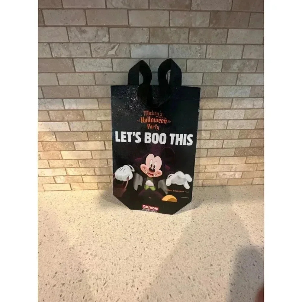 Mickey’s Not So Scary Halloween‎ Party Disney 50th Let's Boo This Candy Bag b2